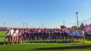 Valladolid. 10/7/2023. Primer entrenamiento del Real Valladolid de la temporada 2023/24. 
Photogenic/Miguel Ángel Santos 