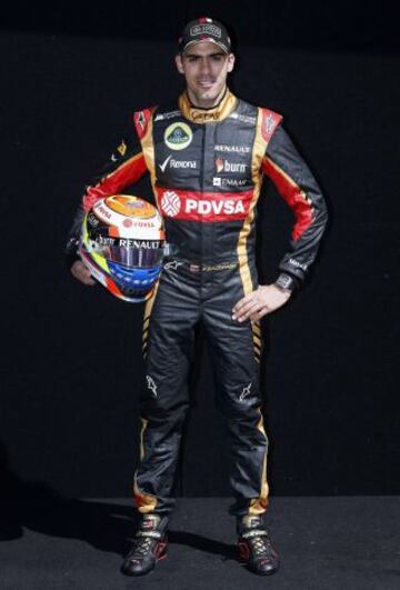 Pastor Maldonado del equipo Lotus.