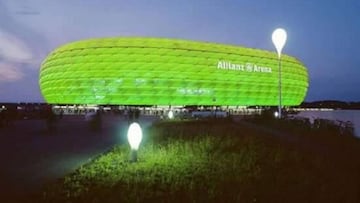 The Allianz Arena: Bayern welcome Atl&eacute;tico in the Champions League and will hold a minute&#039;s silence.