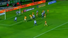 El gol de Ángelo Sagal que no alcanzó ante Tigres en México