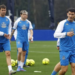 El Deportivo arranca la semana sin Yeremay y Gragera