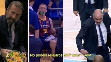 De la exigencia de Jasikevicius al enfado monumental de Laso: "?Va a ser el MVP del p**o a?o!"