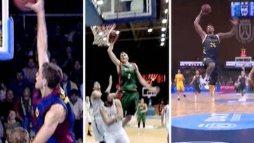 Desde Gasol hasta Porzingis y Jordan: los mejores mates en la historia de la ACB