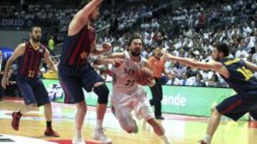 Sergio Llull: "Ahora el que parte con ventaja es el Barcelona"