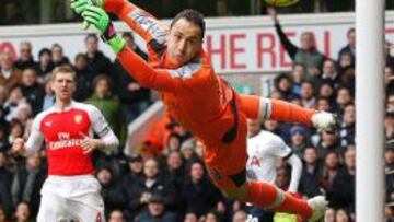 El colombiano fue la figura del Arsenal en el empate 2-2 ante Tottenham.