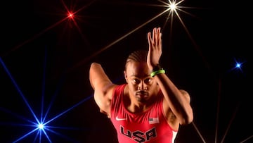 Aries Merritt, plusmarquista mundial de 110 metros vallas, y trasplantado de un ri&ntilde;&oacute;n.