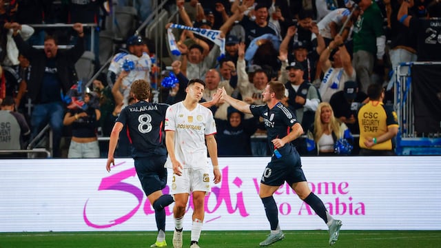 Toluca, who had not lost so far in 2026, lost to San Diego FC in the first leg of the round of 16 in the CONCACAF Champions Cup.