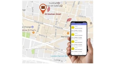Esta cartera inteligente de piel está equipada con GPS y Bluetooth para evitar perderla