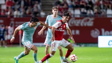 09/11/24 PARTIDO PRIMERA FEDERACION RFEF
REAL MURCIA CF - ATLETICO DE MADRID B FILIAL
PABLO PEREZ , JORGE MIER MARTINEZ