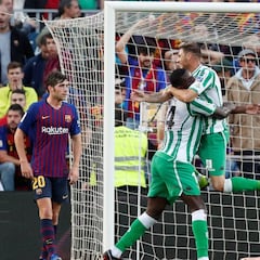 Barcelona 3-4 Betis: resumen, resultado y goles del partido