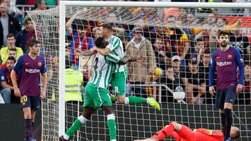 Barcelona 3-4 Betis: resumen, resultado y goles del partido