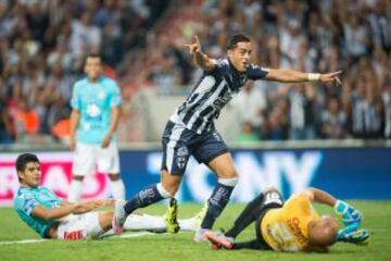 El atacante de Monterrey ya se ganó un lugar inamovible en el 11 de Mohamed. Acumula 5 goles en el campeonato.