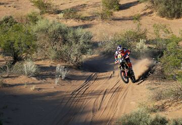 Decimotercera etapa entre San Juan y Córdoba. El piloto australiano Toby Price con KTM.