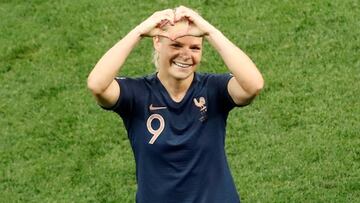 Le Sommer, el gol de Francia