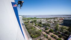 Doble récord mundial en la rampa de skate más grande del mundo