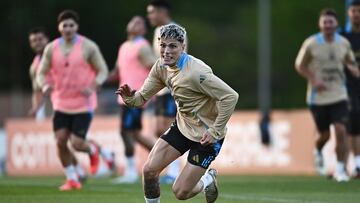 El increíble gesto de Garnacho con un niño