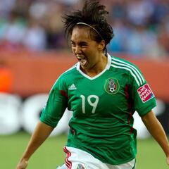Mónica Ocampo compite por el mejor gol en Mundiales