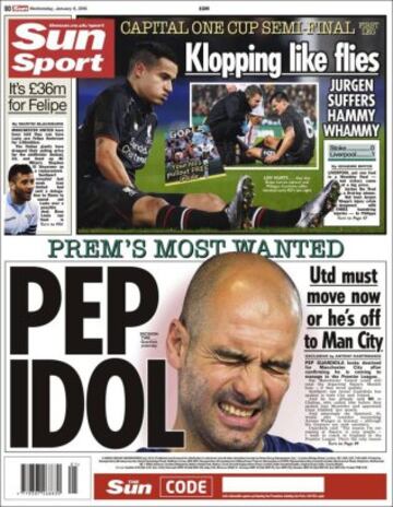 Portadas de la prensa mundial