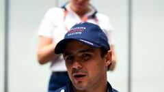 Felipe Massa, en Interlagos.
