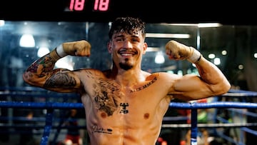 Antonio Barrul posa durante un entrenamiento.