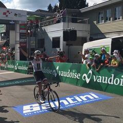 Resumen y resultado de la 6ª etapa de la Vuelta a Suiza: Ganó Andersen y Porte se consolidó