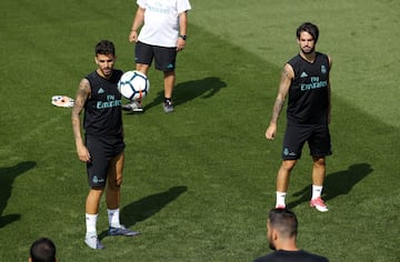 08/09/17 ENTRENAMIENTO REAL MADRID 
CEBALLOS ISCO 