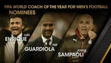 Nominados al Bal&oacute;n de Oro al mejor entrenador