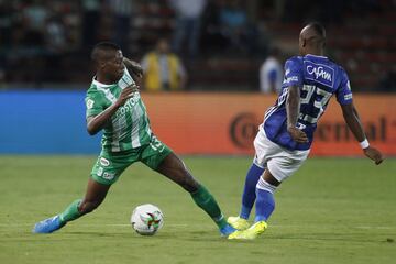 Clásico en Medellín: Nacional y Millonarios se enfrentaron en el Atanasio Girardot por la fecha 9 de la Liga Águila II-2019.