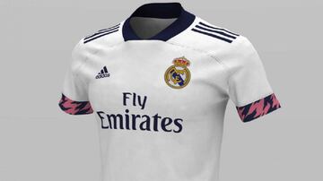 Las nuevas camisetas del Real Madrid para la temporada 20/21