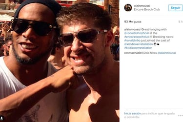 Ronaldinho se aparta del ftbol para ser estrella de Hollywood