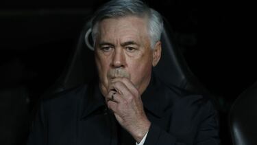 Ancelotti, entrenador del Real Madrid.