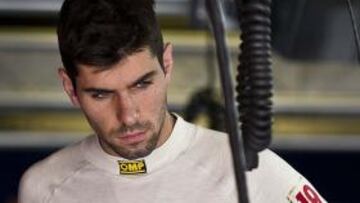 <b>UNA PENA. </b>Alguersuari no pudo acabar.