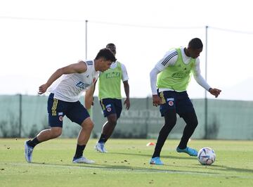 Colombia entrena en campo antes de enfrentar a Arabia Saudita