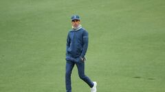 AUGUSTA, GEORGIA - APRIL 09: Joaquin Niemann of Chile walks across the second hole during the third round of the Masters at Augusta National Golf Club on April 09, 2022 in Augusta, Georgia. (Photo by Andrew Redington/Getty Images)