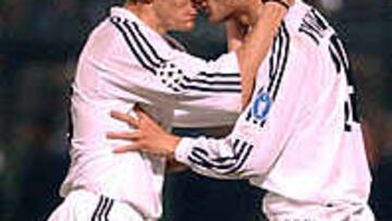 <b>HAY CANTERA.</b> Con su gol, Portillo reivinca la calidad de los jóvenes de la casa.