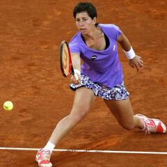 Carla Suárez se mete en la tercera ronda de Roma