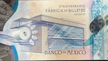 Conoce todas las características del billete de 5 pesos del que todos están hablando.
