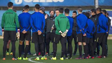 Quique, en el podio de los 'invencibles' del Espanyol