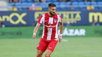 Yannick Carrasco, con el Atl&eacute;tico.