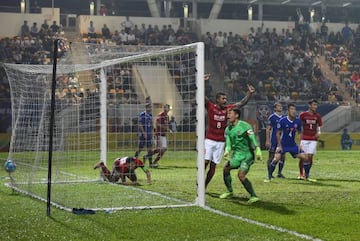 Ex-Tottenham Hotspur player Paulinho celebrates another goal against Eastern