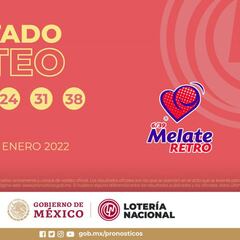 Resultados Melate Retro: números que cayeron hoy y premios del sorteo | 25 de enero