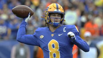 Pittsburgh Panthers quarterback Kenny Pickett is in line to be a first-round pick at the 2022 NFL Draft.