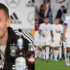 Lukas Podolski, lanza dura crítica en contra de Costa Rica: “No puedes recibir siete goles”