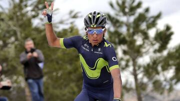 Nairo Quintana obtiene su primer título de la temporada.