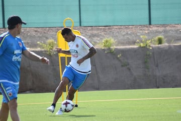 14 jugadores hicieron parte del segundo entrenamiento de Colombia en Murcia de cara a los amistosos ante España y Camerún el 7 y 13 de junio respectivamente.