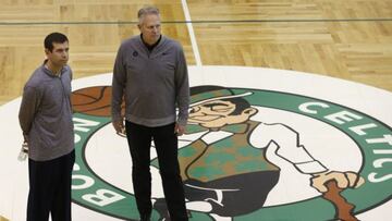 Danny Ainge leaves the Boston Celtics after a disappointing season.