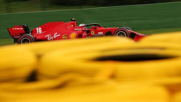 Charles Leclerc (Ferrari SF1000). Spa-Francorchamps, B&eacute;lgica. F1 2020.