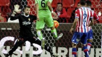 Cala anota el primer gol del Getafe.