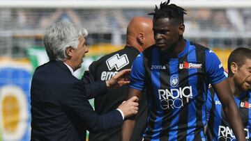 Gian Piero Gasperini y Duv&aacute;n Zapata