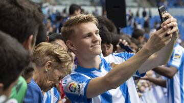 07/07/19 PRESENTACION DE ODEGAARD COMO NUEVO JUGADOR DE LA REAL SOCIEDAD 